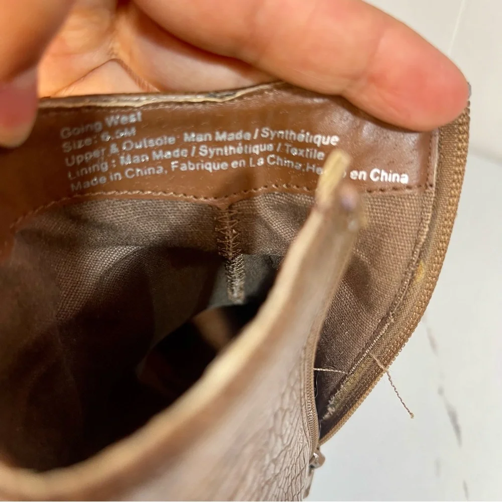 Free People Coconuts Matisse Going West Vegan Boot Sz 6.5M